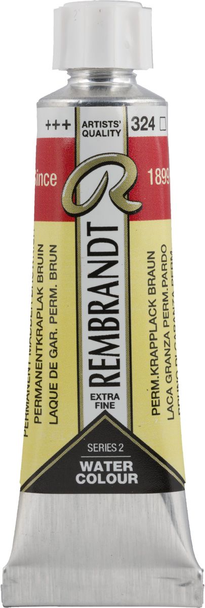 Rembrandt Water Colour Tube 10ml | permanent Madder Brownish (324)